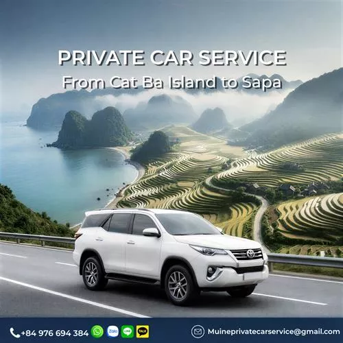 Cat Ba Island to Sapa Private Car
